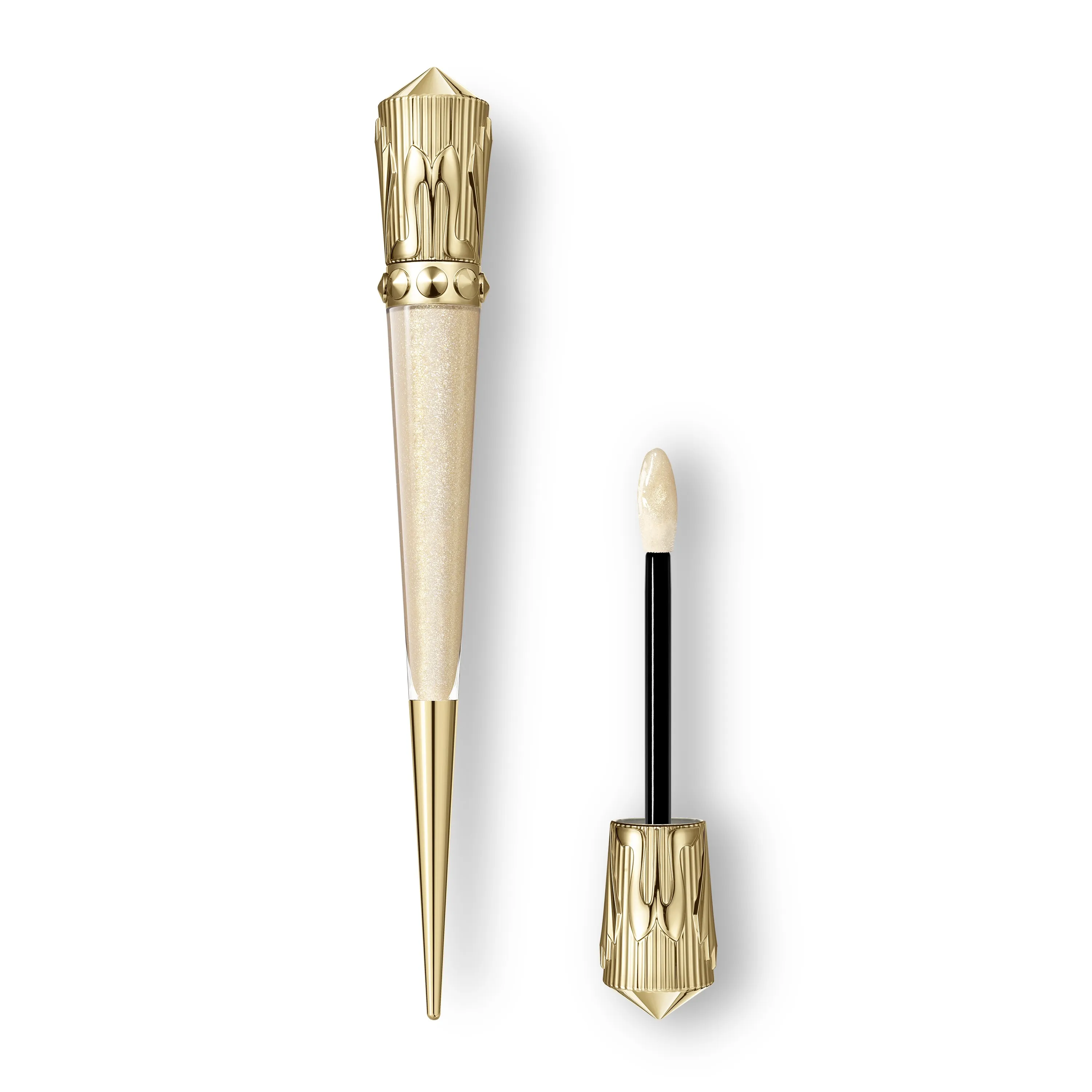Christian Louboutin Rouge Stiletto Vinyl Gloss – Lip Gloss – Golden Fierce 300V - Beauty - alternate view 8